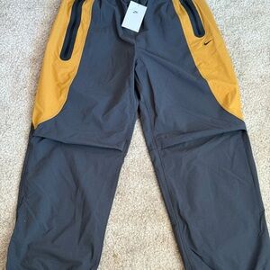 Nike Charcoal and Mustard Athletic Pants